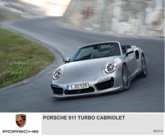 Porsche 911 Turbo Cabriolet - Action shot